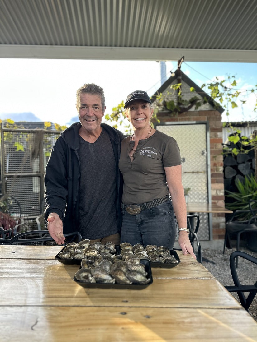 Deb and Pete Hawkesbury River Oyster Shed
